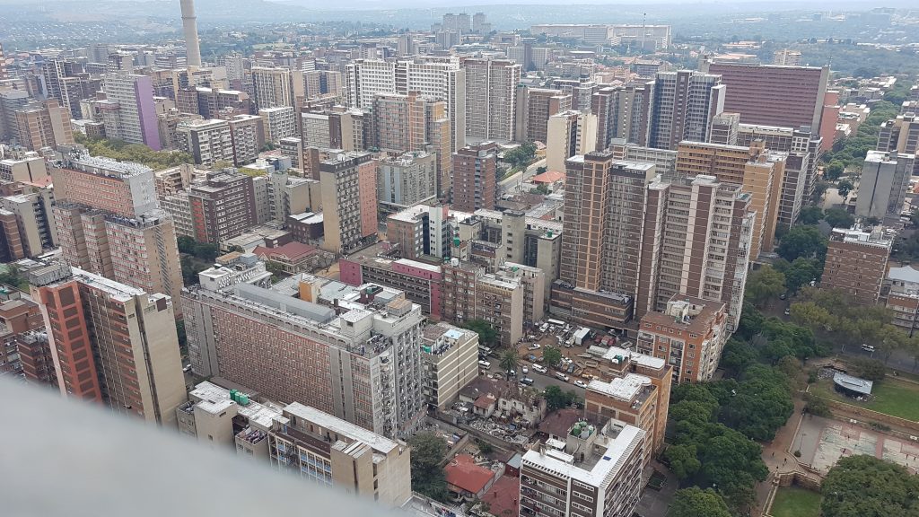 Famulatur in Südafrika - Downtown von Johannesburg