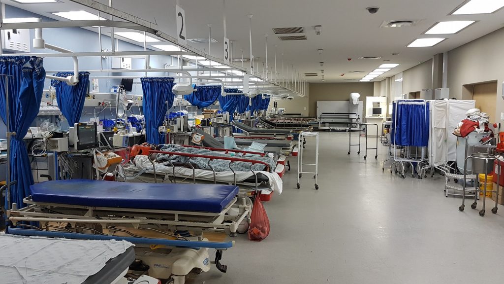 Schockraum am Chris Hani Baragwanath Academic Hospital in Johannesburg - Famulatur in Südafrika