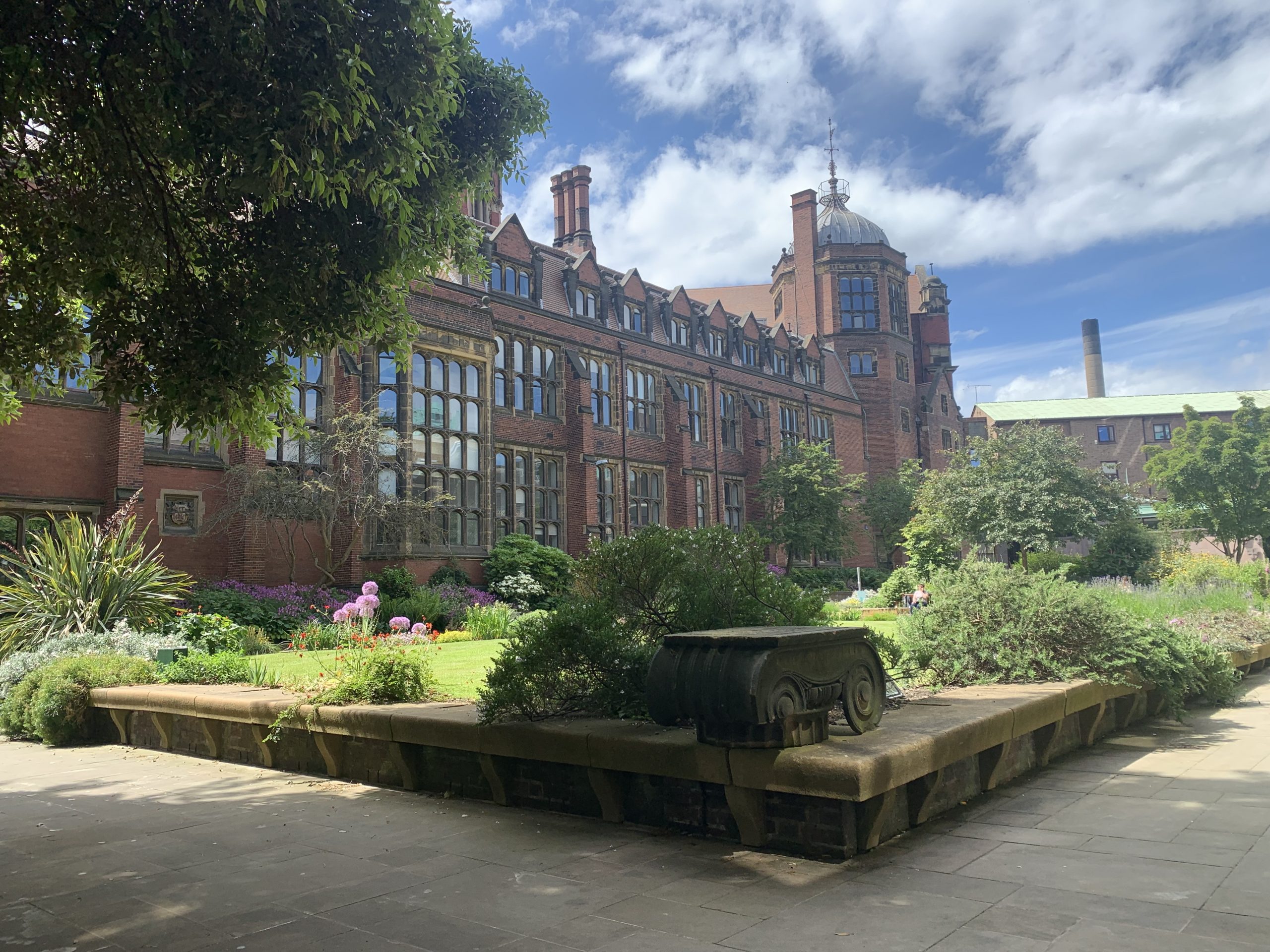 Blick auf den Campus der Newcastle University