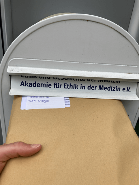 Einreichung bei der Akademie für Ethik in der Medizin e.V.