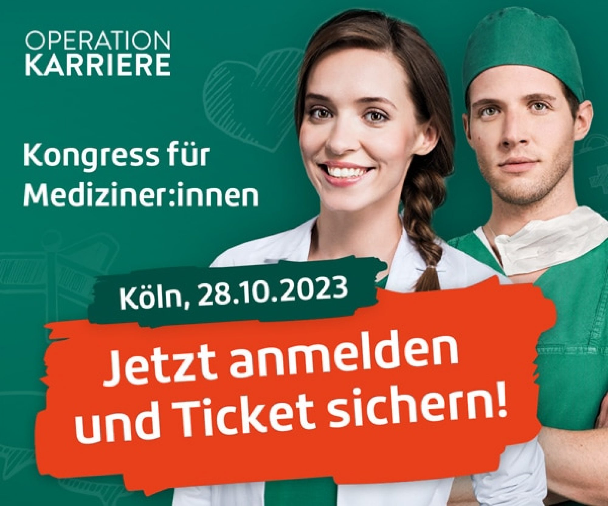 Kongress Operation Karriere – Köln 2023 – Der Treffpunkt für den Ärztenachwuchs