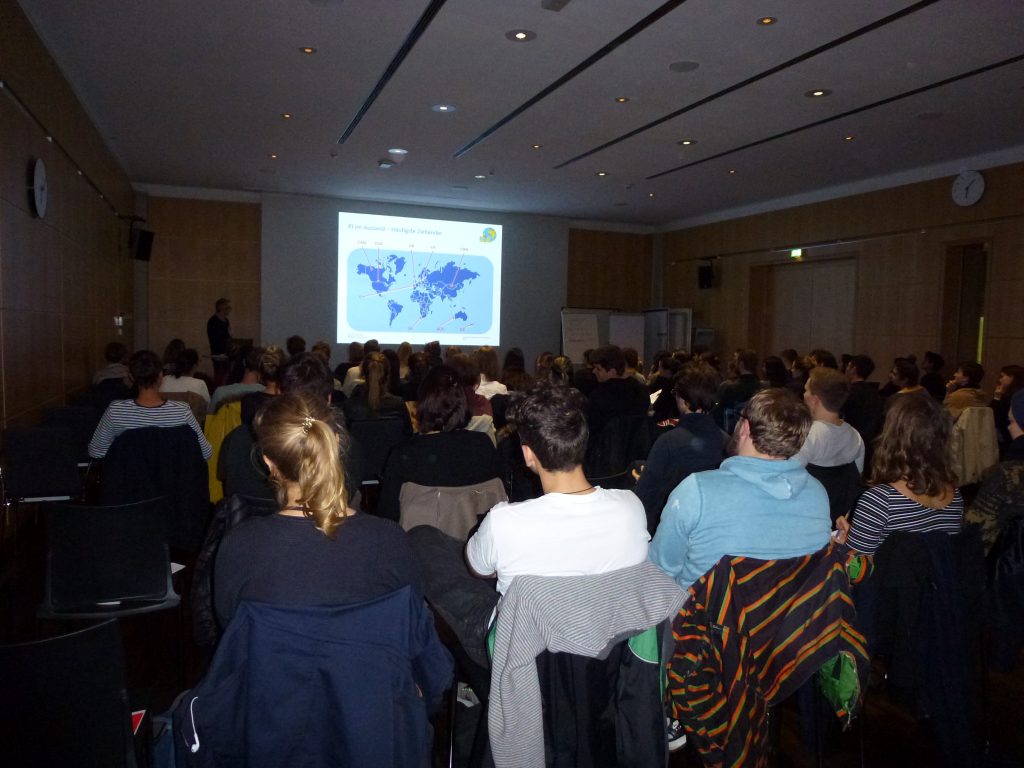 Vortrag „Famulatur und PJ im Ausland“ an der Ärztekammer Berlin, Referent Peter Karle