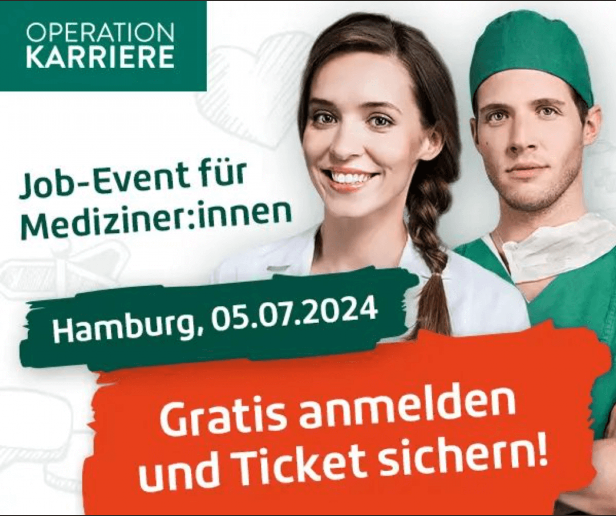 Kongress Operation Karriere_Hamburg 2024 - Der Treffpunkt für den Ärztenachwuchs