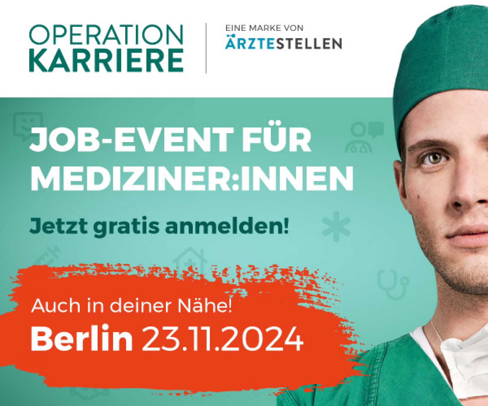 Kongress Operation Karriere – Berlin 2024 – Der Treffpunkt für den Ärztenachwuchs