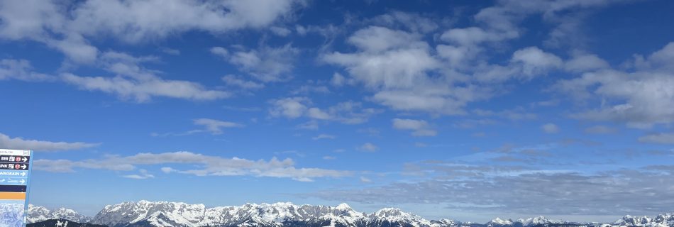 Samstags in Flachau auf der Skipiste - ein Traum