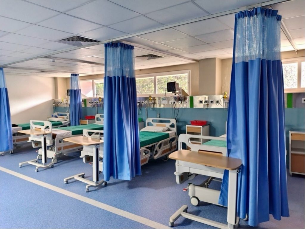 Die neue Intensivstation am Manipal Teaching Hospital in Pokhara, Nepal