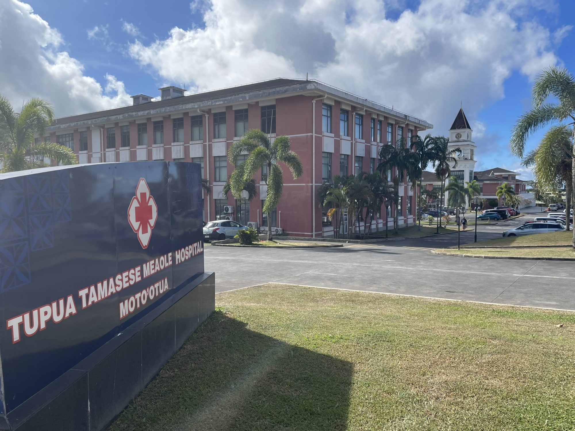Das Tupua Tamasese Meaole Hospital in Apia auf Samoa