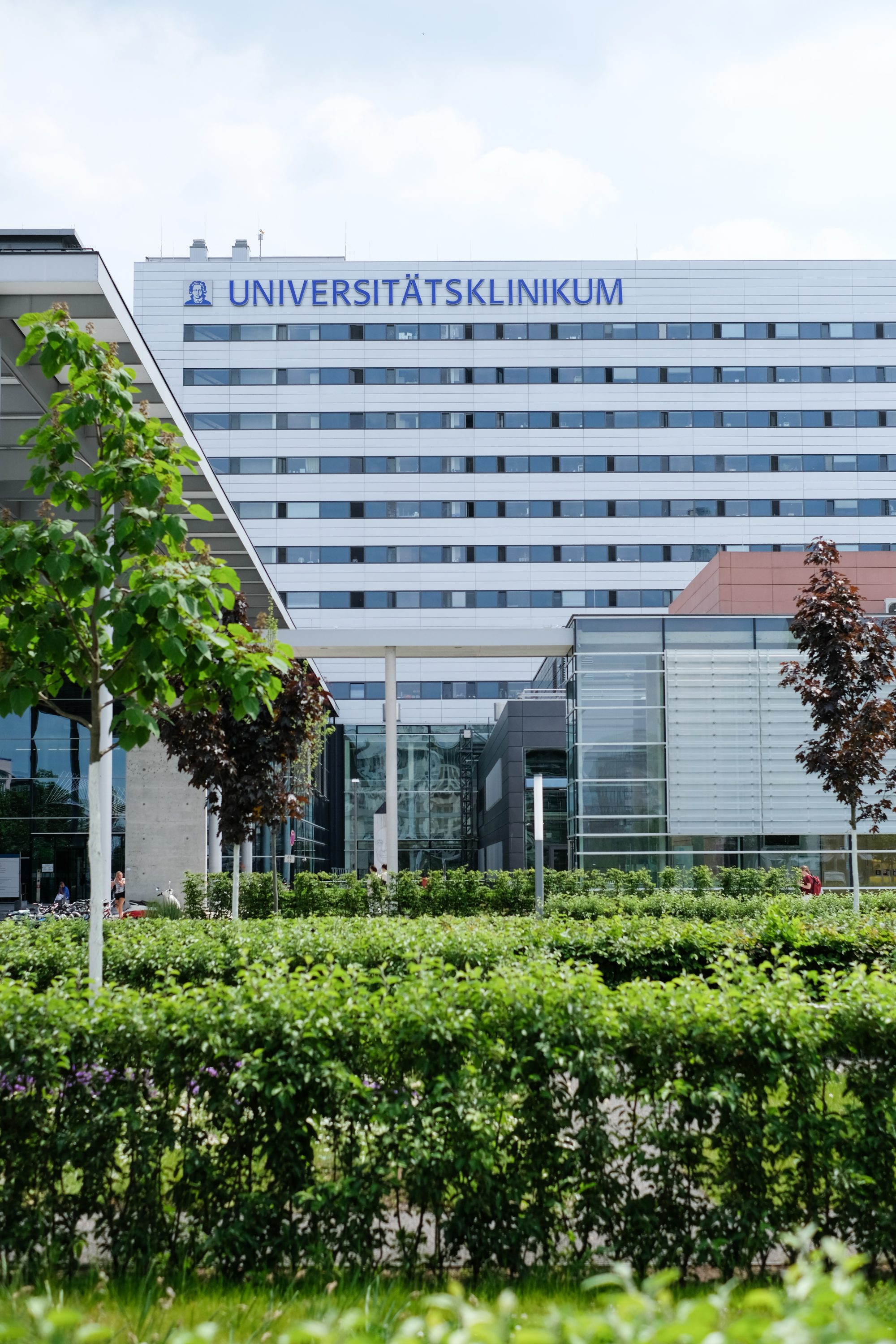 Blick auf das Universitätsklinikum Frankfurt am Main - Copyright Universitätsklinikum Frankfurt am Main