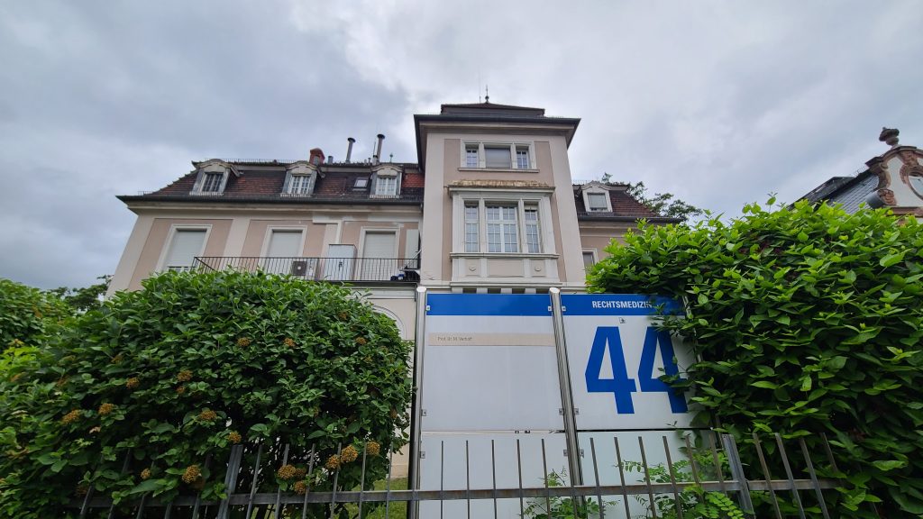 Das Institut für Rechtsmedizin in Frankfurt am Main